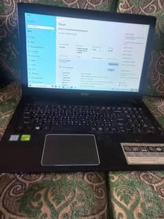 Acer Aspire E5-575G laptop with charger