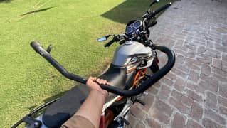 Cb150f aftermarket bend pipe