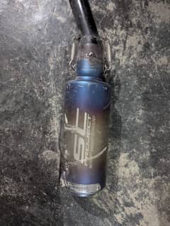 SC Project exhaust plus bend pipe for bike