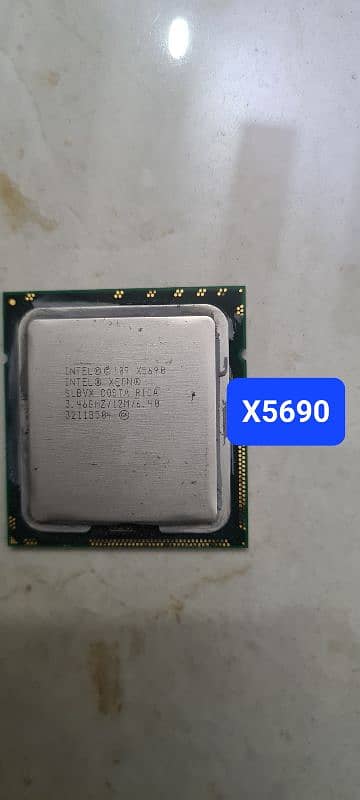 intel xeon processor not i3 i5 i7 etc x5690 and E5649 for workstations 2