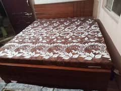double beds pure wooden