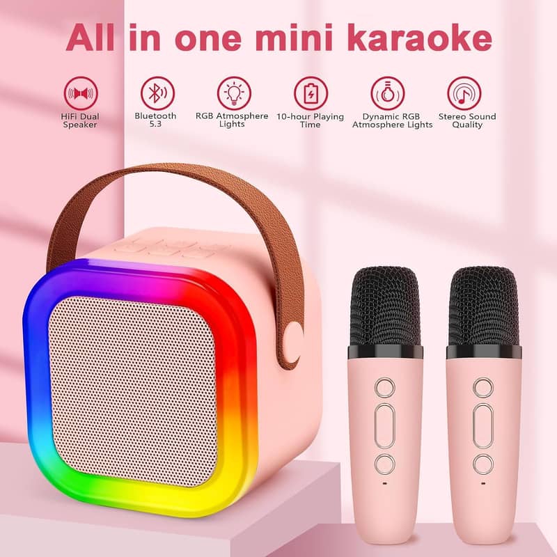 GTS-1941 Bluetooh Speaker with Wireless Mic 2