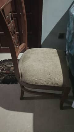 Wood dining table