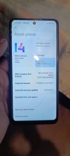 poco x3 nfc pro 8gb ram 128gb rom