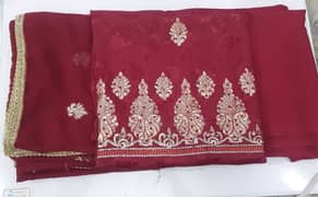 Malai jecat with Bamber shefon dupatta