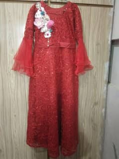 Red medium size maxsi for girls