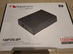 Nakamichi underseat subwoofer