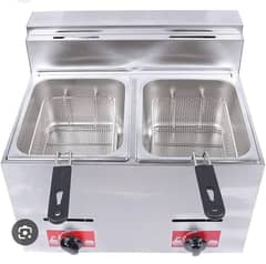 Gas Deep Fryer Double Size Imported