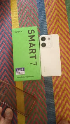 Infinix smart 7 (4+3/64) pta approved 03105370792