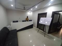 Office Space for Rent in Johar Town for (Call center + Software house + Marketing Office & Other Setup as You Want)