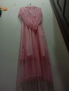 baby pink Barbie maxi
