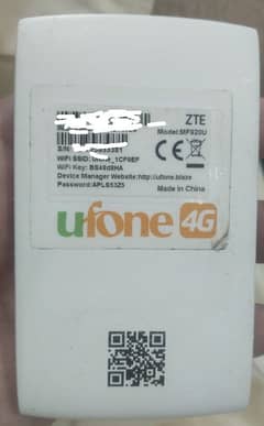 Ufone 4G Blaze device