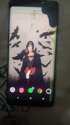sony xperia xz3 screen panel broken and back broken