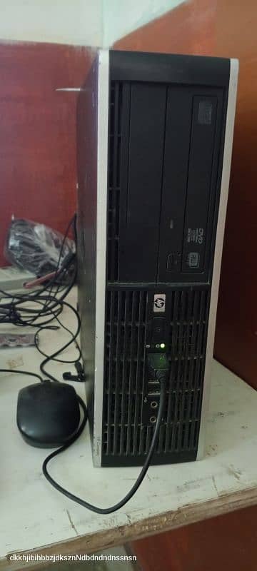 HP core 2 due computer with LCD 1