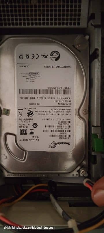 HP core 2 due computer with LCD 5