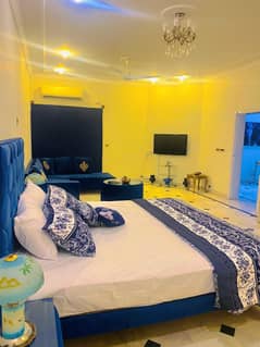 3 Bedrooms Fully Furnished Upper Portion With Separate Gate For Rent In F/10 Islamabad