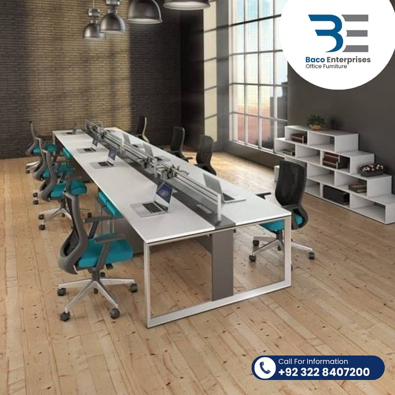 Office Table/Workstation/Executive Table/Reception Counter/Study Table 3