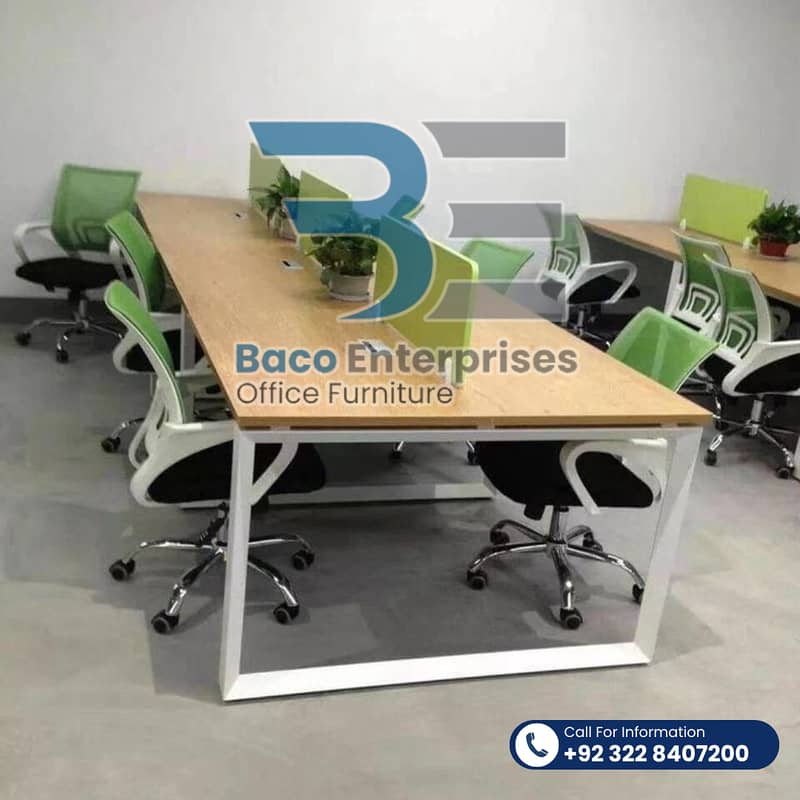 Office Table/Workstation/Executive Table/Reception Counter/Study Table 4