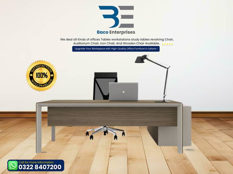 Office Table/Workstation/Executive Table/Reception Counter/Study Table 13