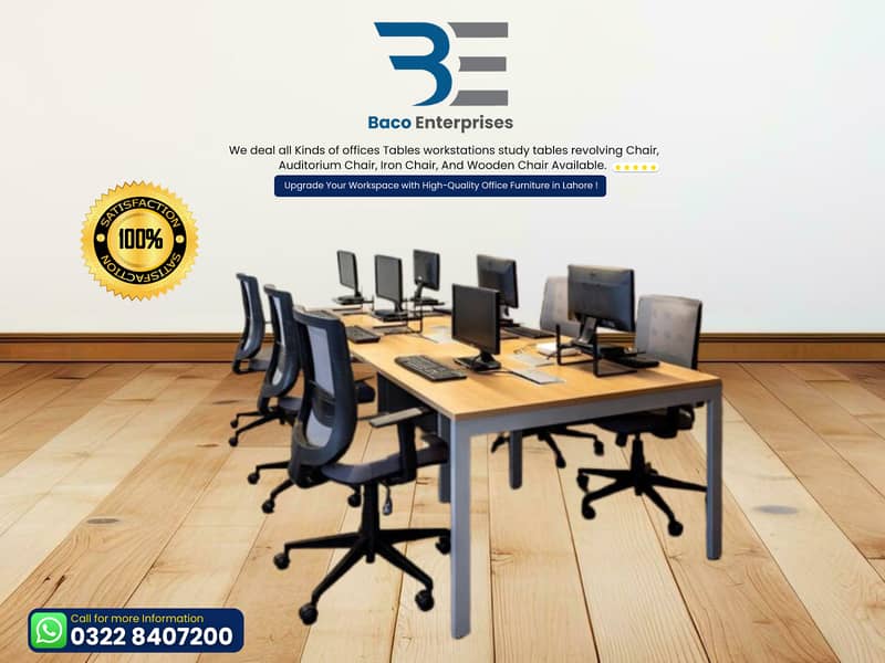 Office Table/Workstation/Executive Table/Reception Counter/Study Table 16
