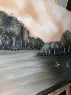 Whispers at Dusk | any size | acrylics on canvas