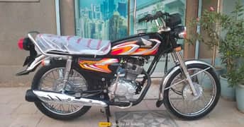 Honda CG 125 2022 Model Bike For Sale WhatsApp 0322,9382,133