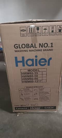 Haier washing machine HWM80-1217