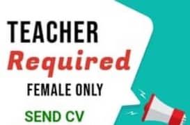 female home tutor required