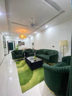 E-11 Two Bedroom Fully Furnished Apartment Available For Rent.
