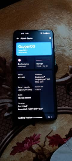 OnePlus 8t 12/256