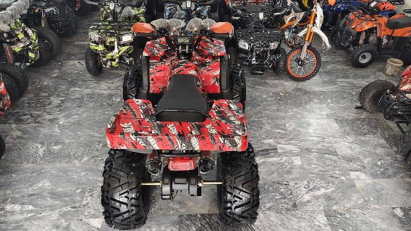 250cc Hummer Jeep Auto Engine Atv Quad  Bikes Delivery In All Pakistan 2