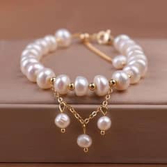 pearl beaded  bracelet