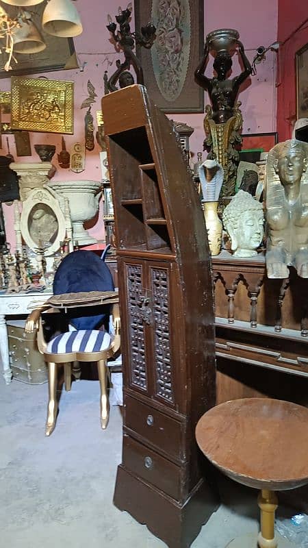 Wooden cane vintage solid sofa Antique imported 12