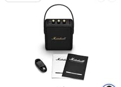 Marshall - Stockwell II Portable Bluetooth Speaker - Black and Brass
