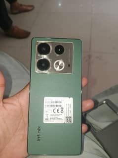 infinx note 40 8+8 256 10 month wernty