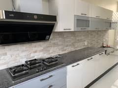 three bed dd tile flooring portion for rent in johar