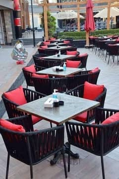 Outdoor Rattan Dining Set | Wicker Patio Furniture | Garden Table & C