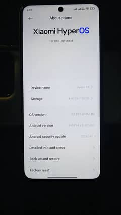 Xiaomi Redmi 13 Crystal blue color 8/128