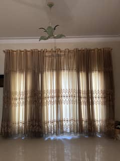 Organza fancy curtains for immediate sale