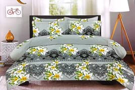 Bedsheets Manufacturer|Premium Floral Printed Cotton Bedsheet Set