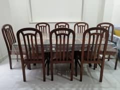 dinning table set - 8 chairs + Table.