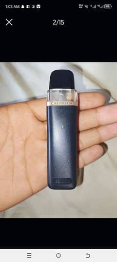 new lush pod Caliburng3lit pod 0point 4 coil