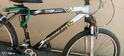 Front tire New Back tire loose condition good