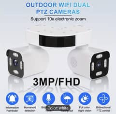 3MP intelligent outdoor  Wireless Wifi Cameras