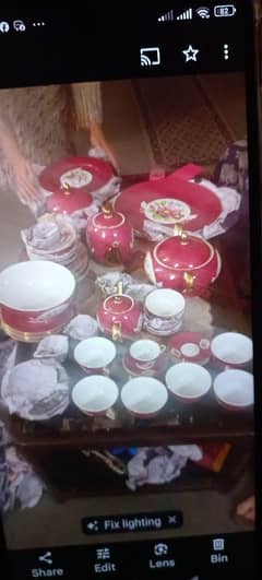 Russian original dinner set .