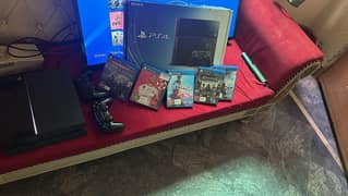 PS4 with cds games