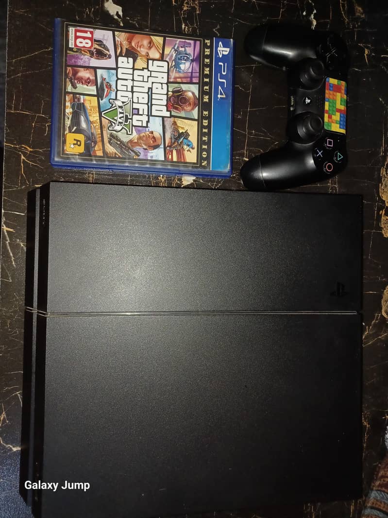 PS4 with GTA V and controller not opend no jailbreak without box 0