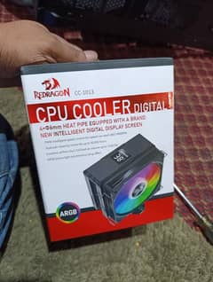 Red Dragon cpu cooler new