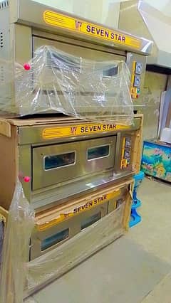 SEVENSTAR pizza oven imported full size dough mixer fryer make table