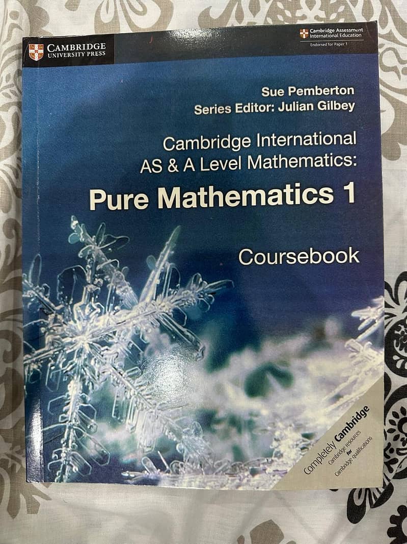 Cambridge As & A level physic , maths ,computer 1